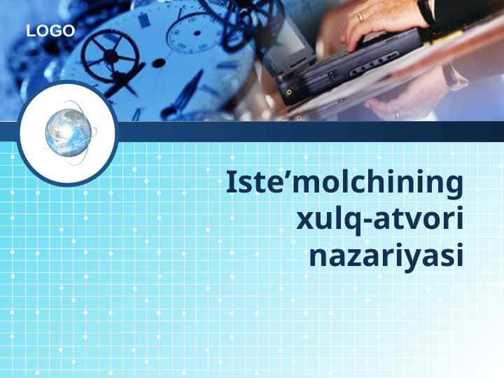 Iste’molchining xulq-atvori nazariyasi
