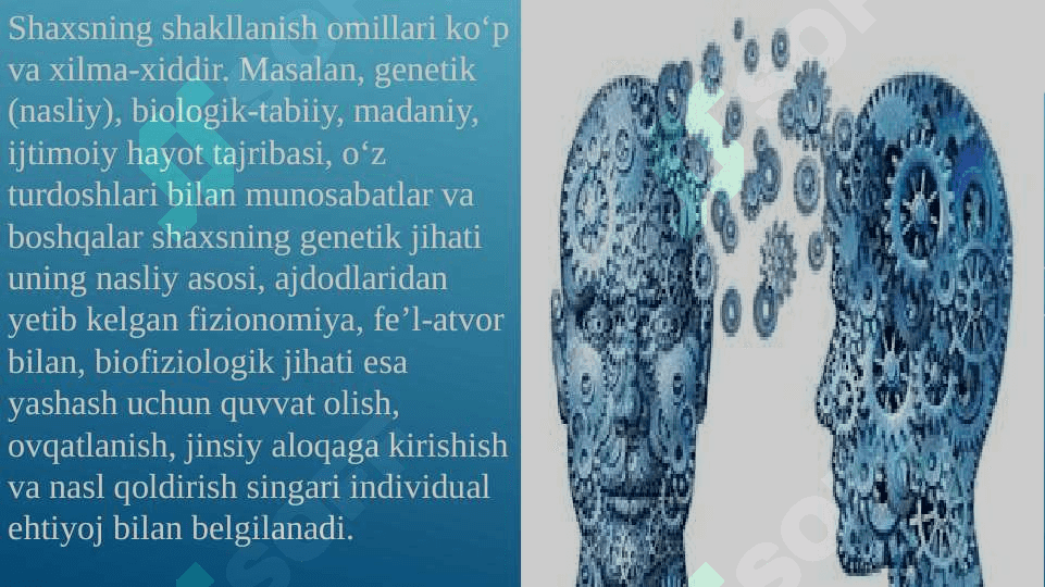Shaxs haqida tushuncha 4