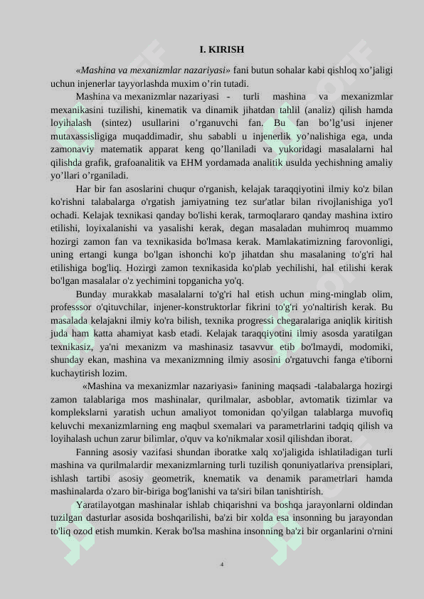 Ikki pog’onali kopressor mexanizmlarini o’rganish va ularni loyihalash 4