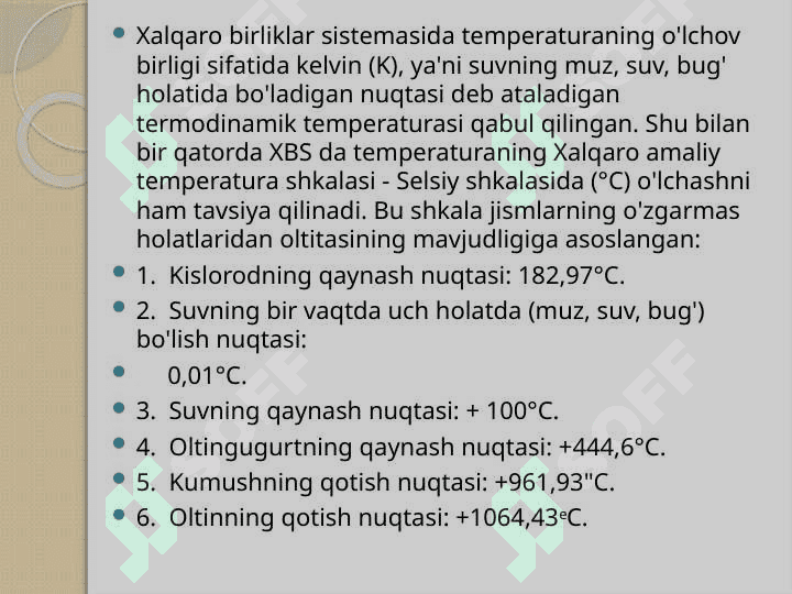 Pulsar o’lchash vositalari asosida o’lchashlarni bajarish 8