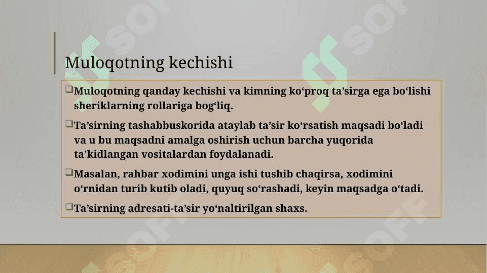 Muloqotning samarali ta'sir vositalari 4