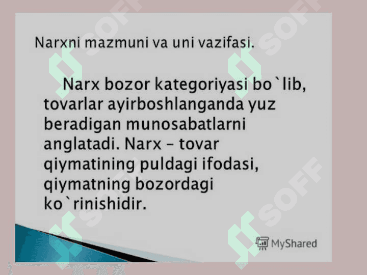 Narxdagi yondashuv,O`zbekistondagi narx siyosati 2
