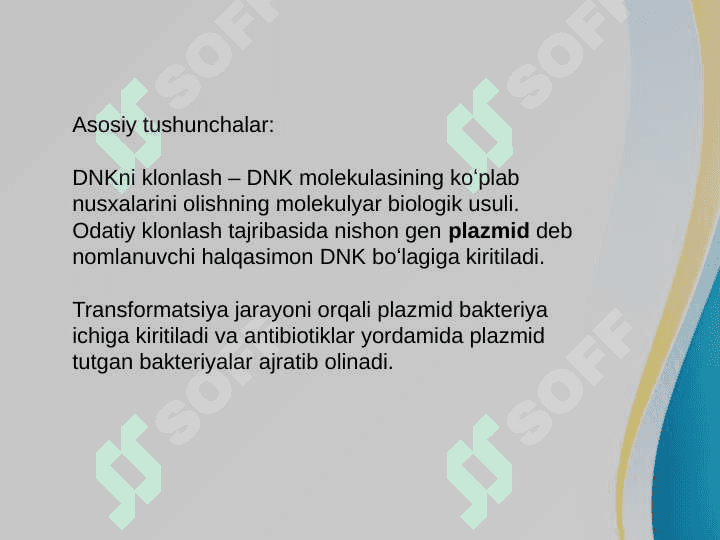 Klonlar, klonlashtirish va ularning klinik ahamiyati 4