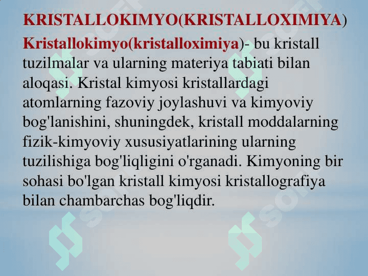 Stixiometrik qonuniyatlar 3
