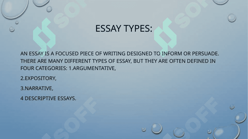 Descriptive essay 2