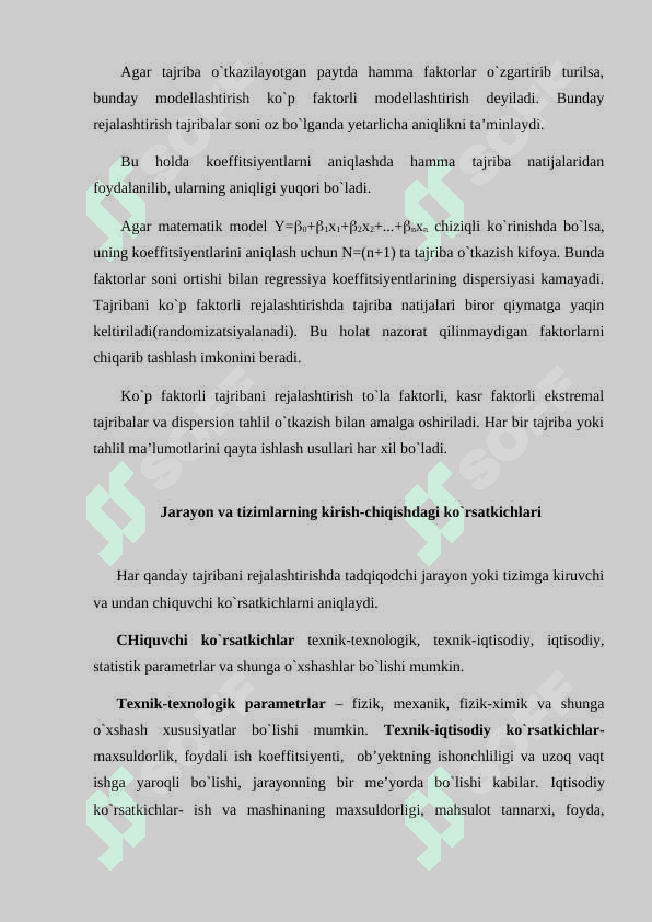 Bir  omillik chekli regression modellar 5