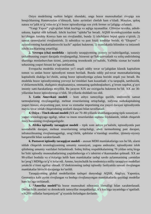 MUSTAQILLIK VA DEMOKRATIK JAMIYAT QURILISHINING «O’ZBEK MODELI» 3