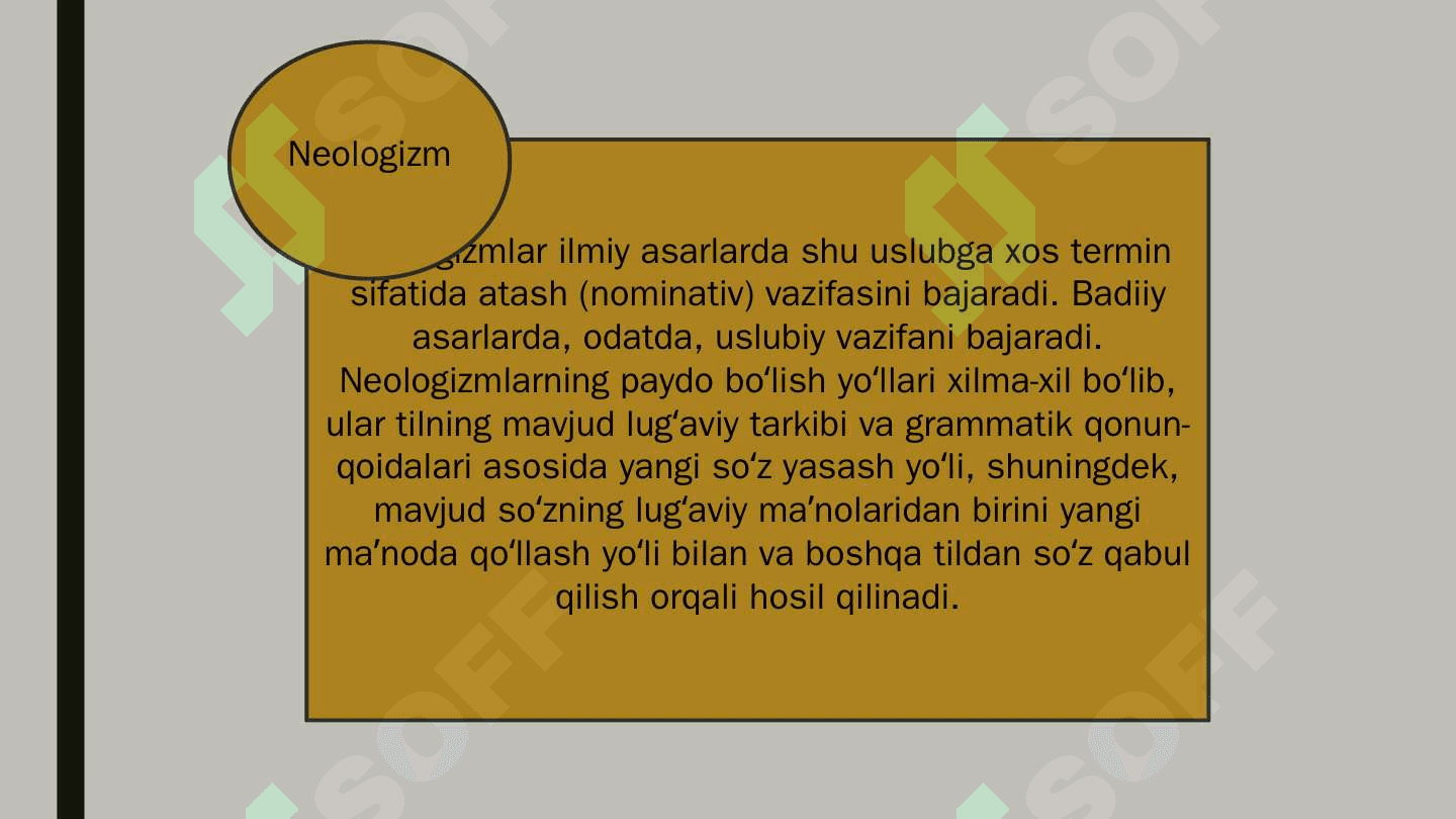 Yangi so'zlar va olinma so‘zlar. 4