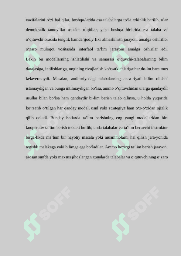 Innovatsion g'oyalar va texnologiyalarni ishlab chiqishga, jamiyat hayotiga izchil tadbiq etish 4