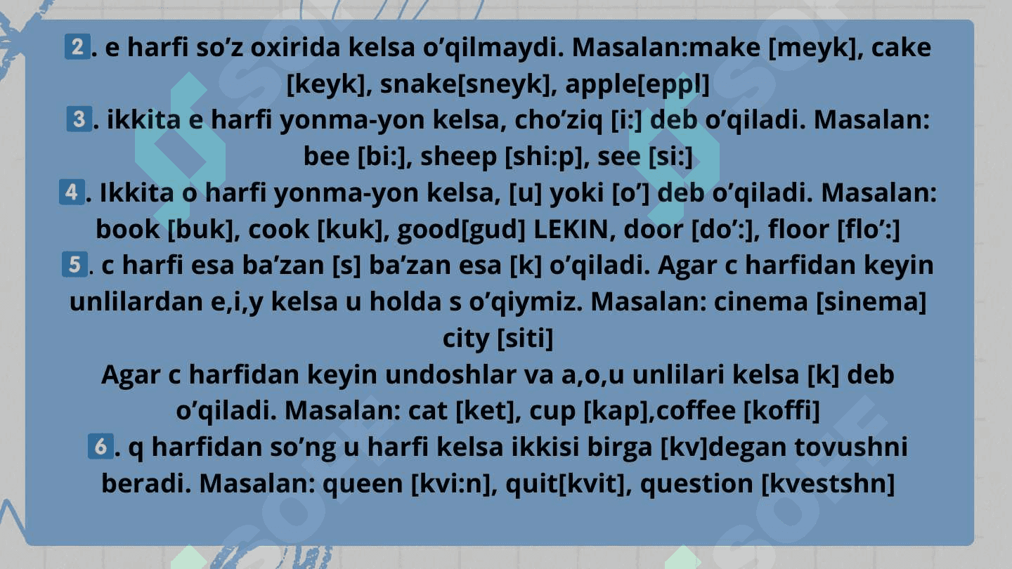 Ingliz tili 2-dars 4