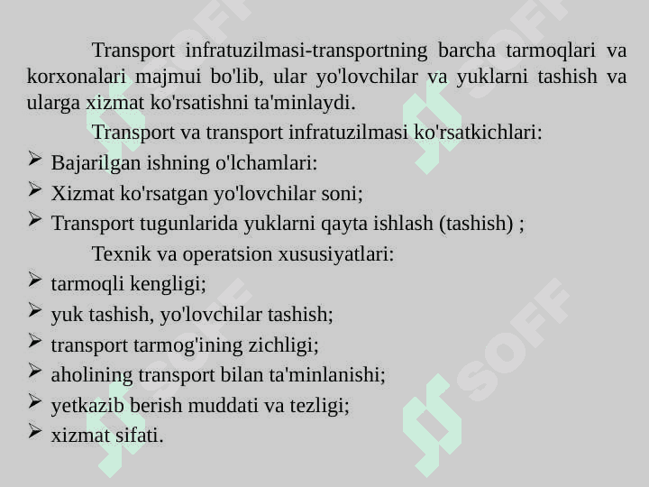 YO‘L TARMOG‘I TRANSPORT JARAYONI INFRATUZILMASI ELEMENTI SIFATIDA 2