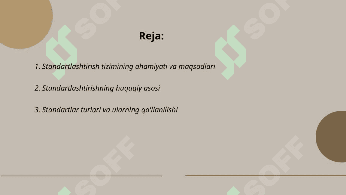 O'zbekiston Respublikasining  Standartlashtirish to'g'risidagi qonuni  tahlili 2