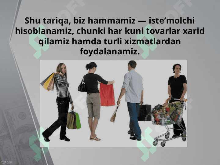 Iste’molchilarning muvozanat shartlari 3