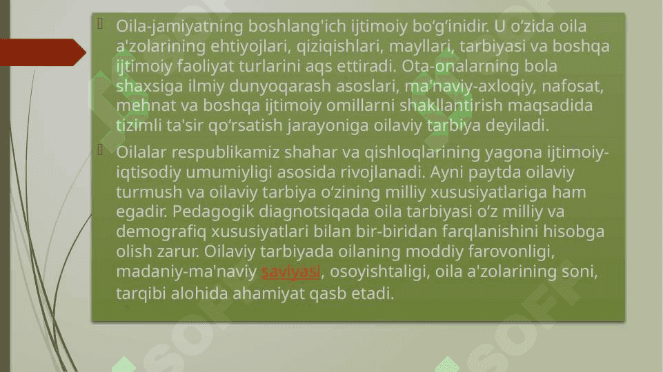 Oila tarbiyasida ko'p uchraydigan xatoliklar va ularning oldini olish 2