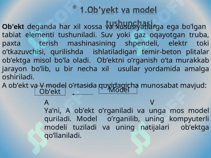 Kiruvchi turlar bilan kurashish uchun modellashtirish turlari 4