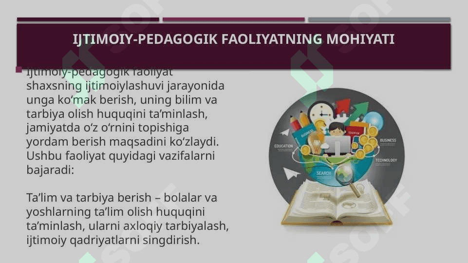 Ijtimoiy- pedagogik faoliyat 3