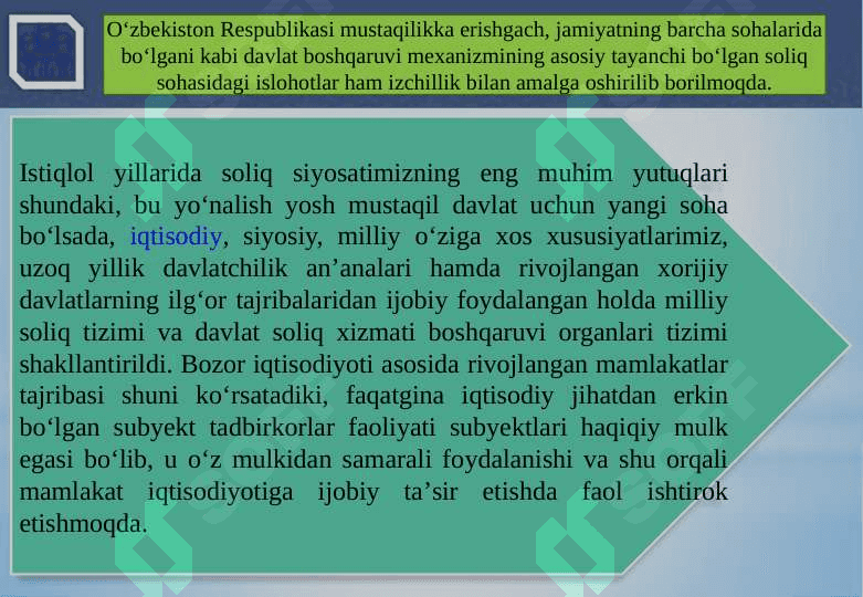 Jismoniy shaxslardan undiriladigan soliqlarlarga tavsif 2