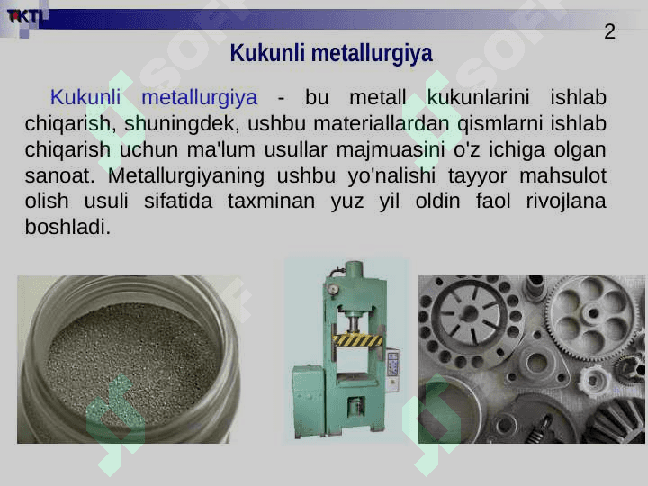 METALL KUKUNI ISHLAB CHIQARISH 2