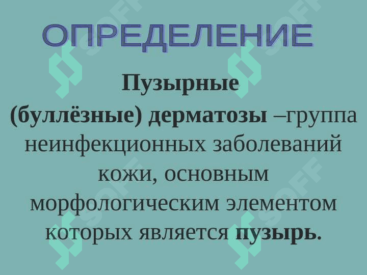 Пузырные дерматозы 3