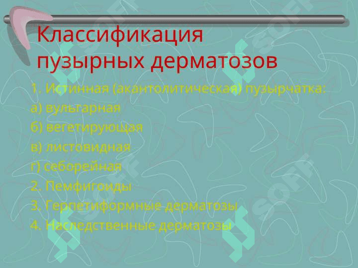 Пузырные дерматозы 4