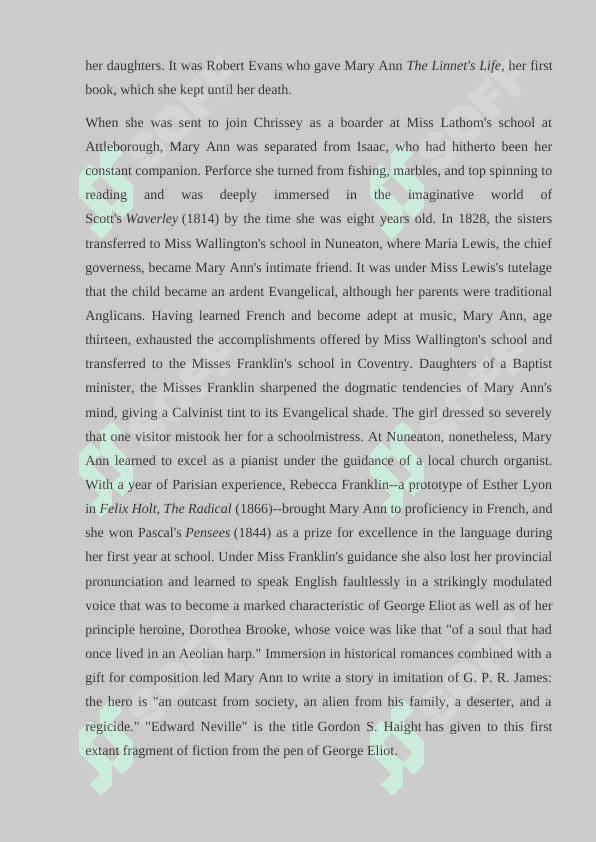 George Eliots novel. 2