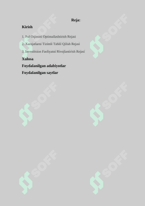 Pul aylanishi va iqtisodiy faoliyat 2