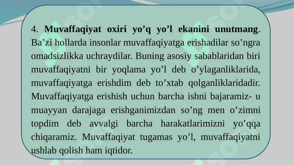 Boshlang‘ich sinf o‘quvchilarida muvaffaqiyatga erishishga intilish motivini shaxsning ustuvor xususiyati sifatida 8