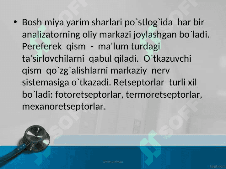Ko’rish va eshitish organlarining yosh xususiyatlari gigienasi 3