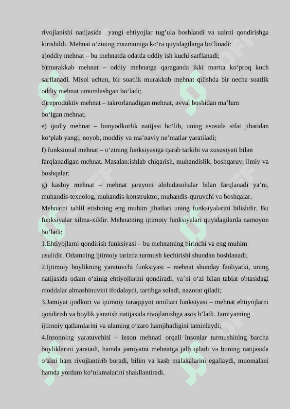 MA’NAVIYAT TARIXIDA MEHNATNING O’RNI 7