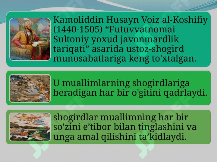 Pedagoglik kasbi rivojlantirishda Ustoz-shogird anʼanalari. 2