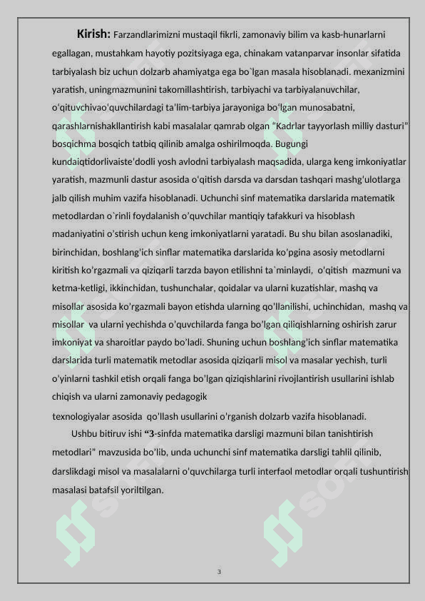 Boshlang'ich sinflarda matematikani o'qitishning ilmiy jihatlari   metodik tavsiyanoma 3