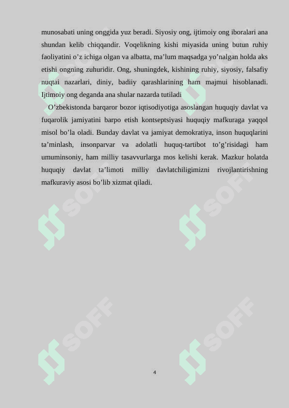 HUQUQIY TARBIYANING ASOSIY YO’NALISHLARI 4