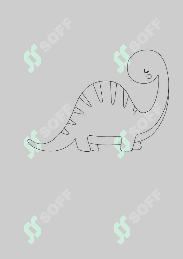 Dinozavrlarni bo'yang 6