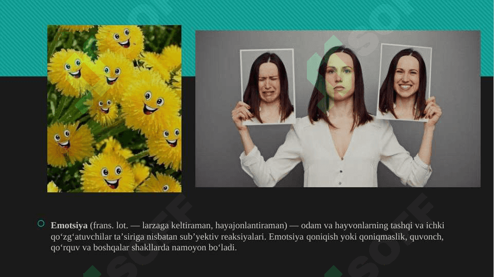 Shaxsning emotsional jabhasini o'rganish metodlari 3