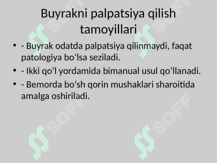 Burak palpatsiya va perkussiyasi ilmiy 3