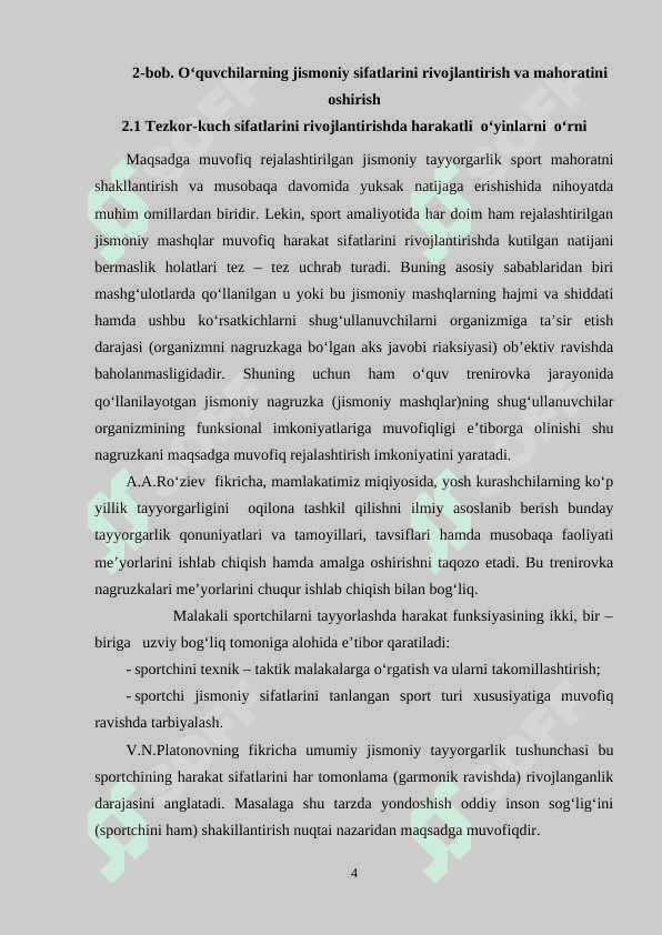 14-16 yoshli futbolchilarni tezkorlik sifatini rivojlantirish 4