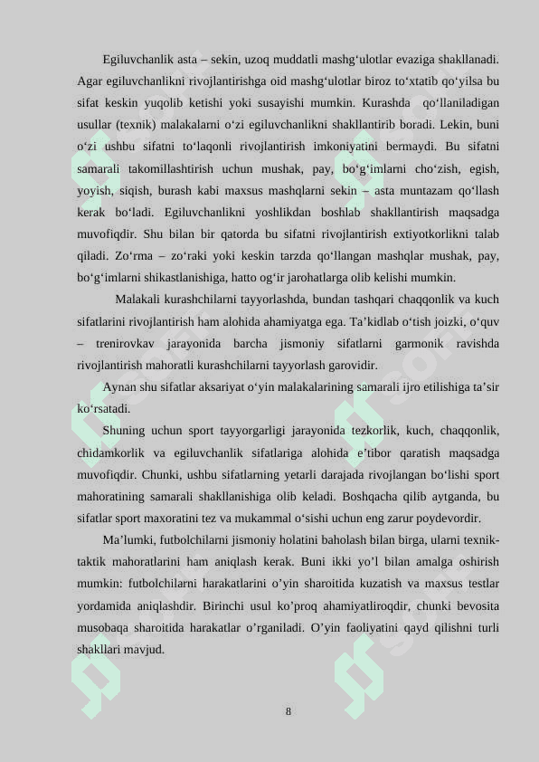 14-16 yoshli futbolchilarni tezkorlik sifatini rivojlantirish 8