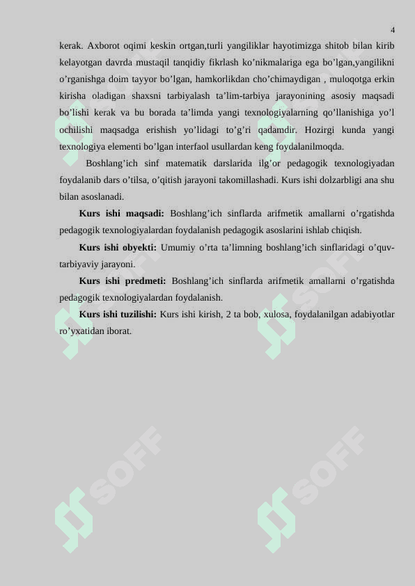 BIRINCHI SINF MATEMATIKA DARSLARIDA MASALANING QISQA SHARTINI MODELLASHTIRISH ASOSIDA TUZISHGA O'RGATISH METODIKASI 4