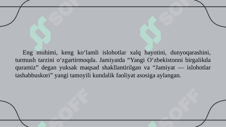 Yangi O'zbekistonni barpo etish yo'lida 7