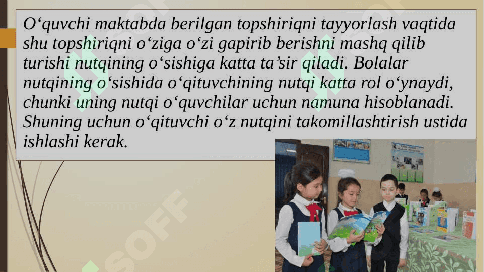 Kichik maktab yoshidagi bolalar muloqoti 6