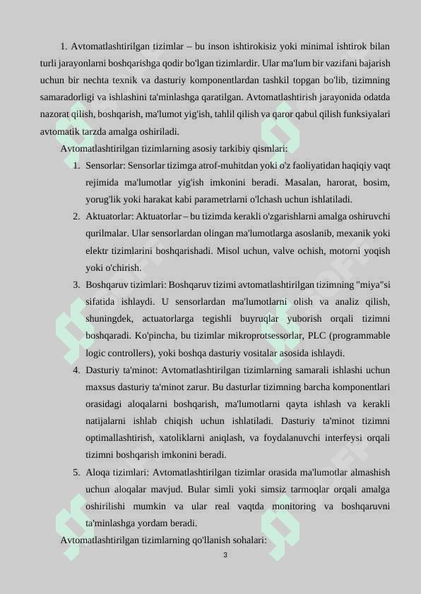 Avtomatlashtirilgan sxemalar 3