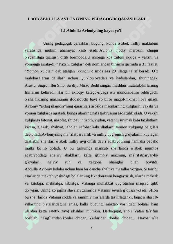 ABDULLA AVLONIYNING ,,TURKIY GULISTON YOXUD AXLOQ” ASARIDA MA’NAVIY AXLOQIY TARBIYA 6