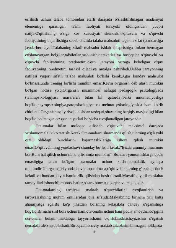 Ota-onalar bilan hamkorligini yo’lga qo’yishning pedagogik psixologik shart sharoitlari 4