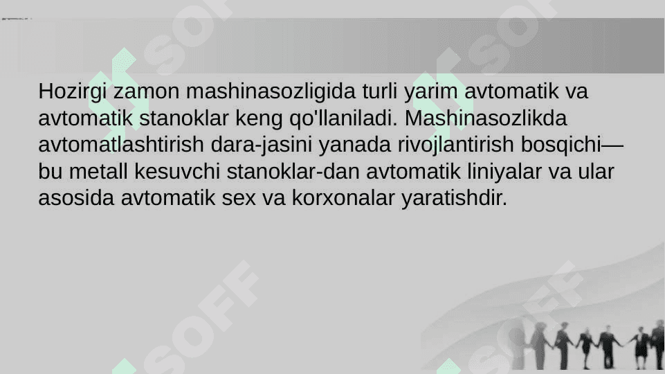 MOSLANUVCHAN ISHLAB CHIQARISHDA AVTOMATIK LINIYALAR 4