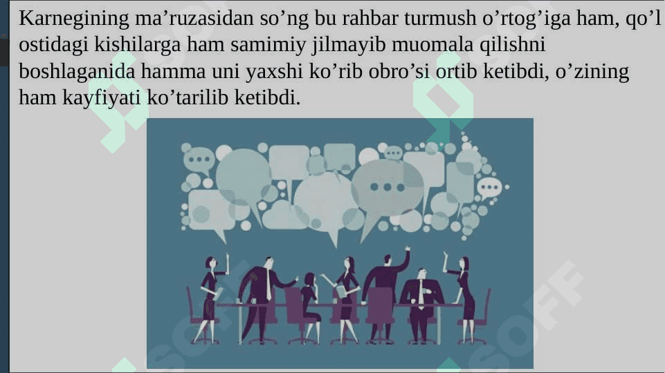 Muloqotning muvaffaqiyatli bo‘lishida shaxs sifatlarining o‘rni 7