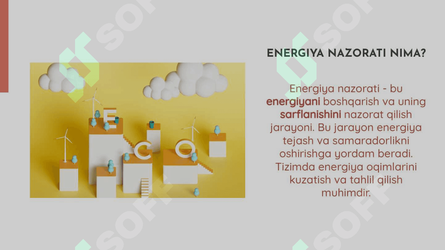 Elektr ta'minoti tizimida energiya nazorati va hisobini tashkil etish va qurish 3