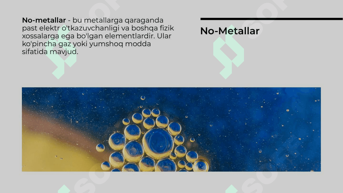 Sof tugʻma elementlar va ularning fizik kimyoviy xossalari 8