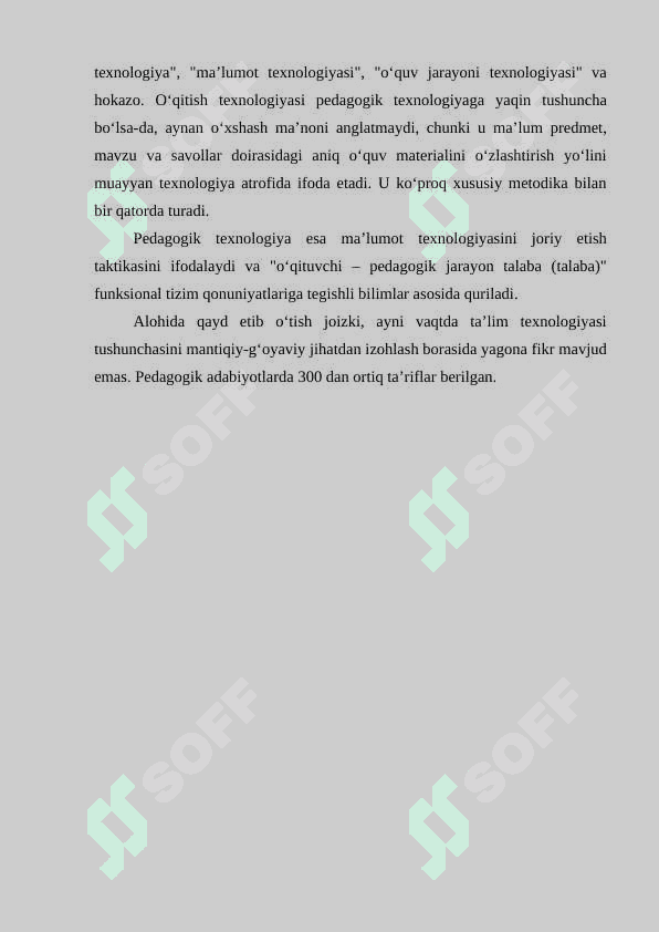 Oʻquvchilarga “oziq-ovqat maxsulotlari haqida umumiy malumot” mavzusini oʻqitishda pedagogik va axborot texnalogiyalarni qoʻllash metodikasi 3