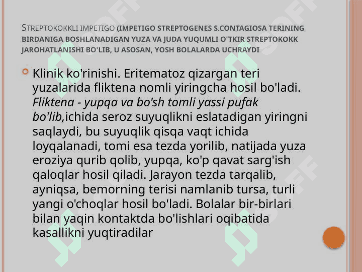 streptokokkli piodermiyalar 4