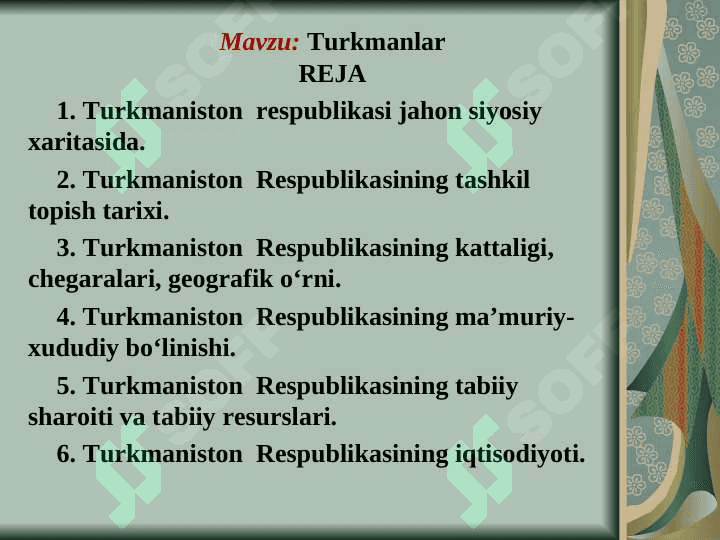 Turkmanlar 2